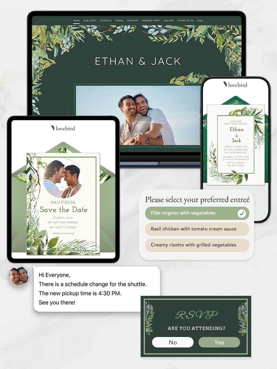 Lovebird - Suite - Spring Greenery