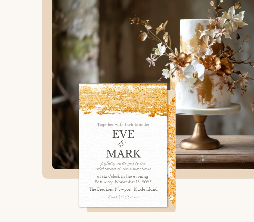 Lovebird - Wedding Trend - Metallic