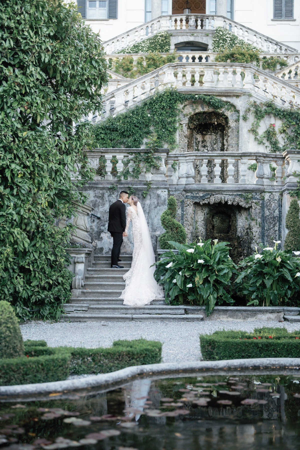 lake como garden wedding ideas