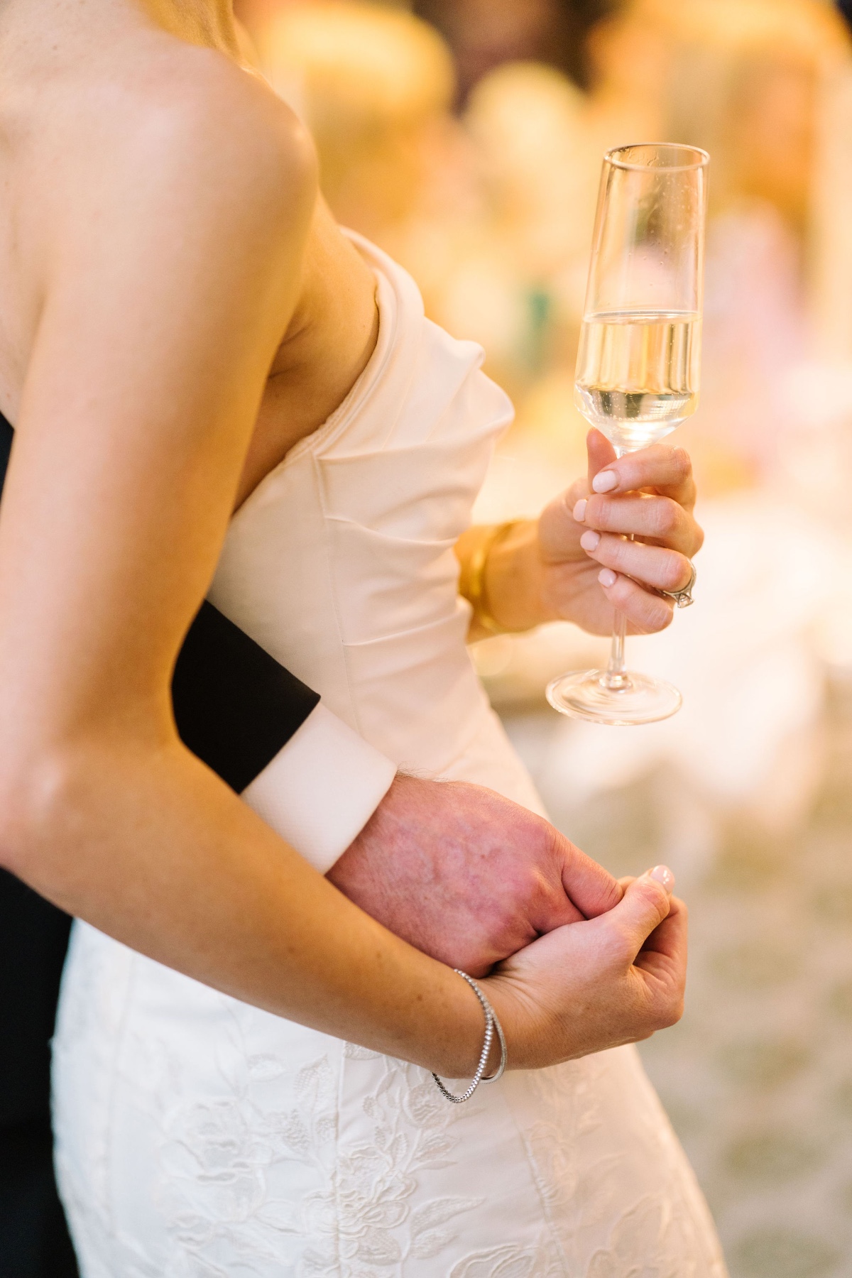 champagne toast photo for wedding