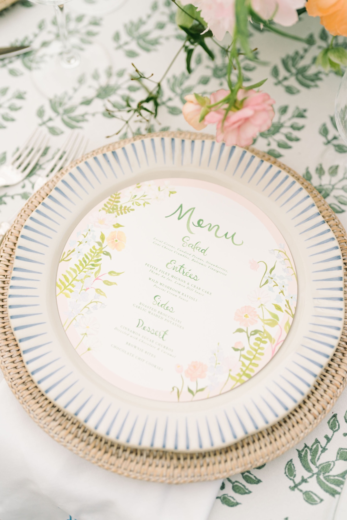unique menu ideas for wedding