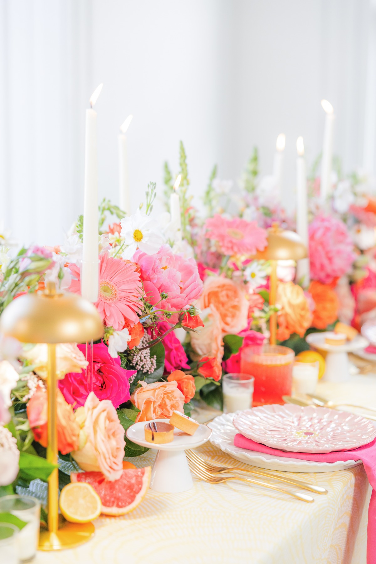 centerpieces with lamps