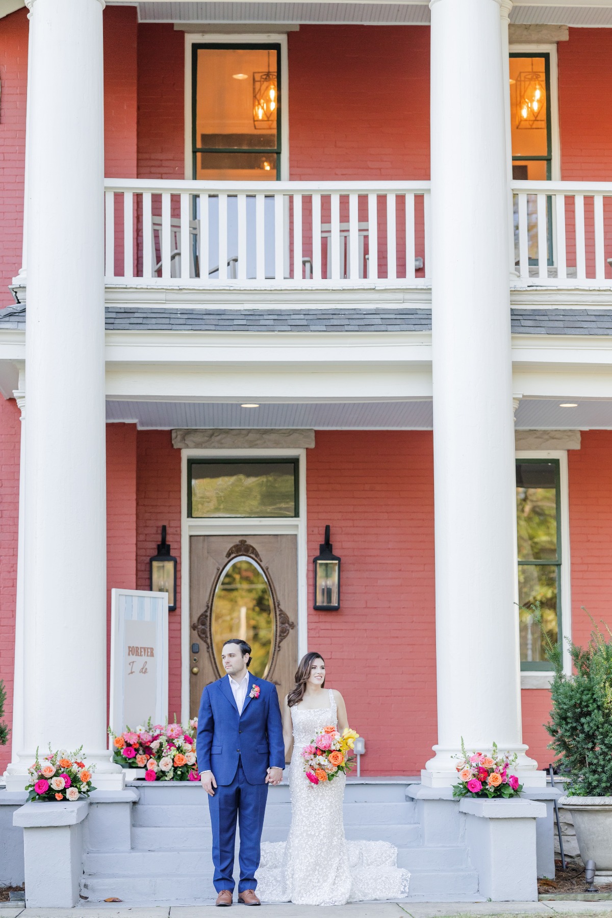 summer citrus-inspired wedding