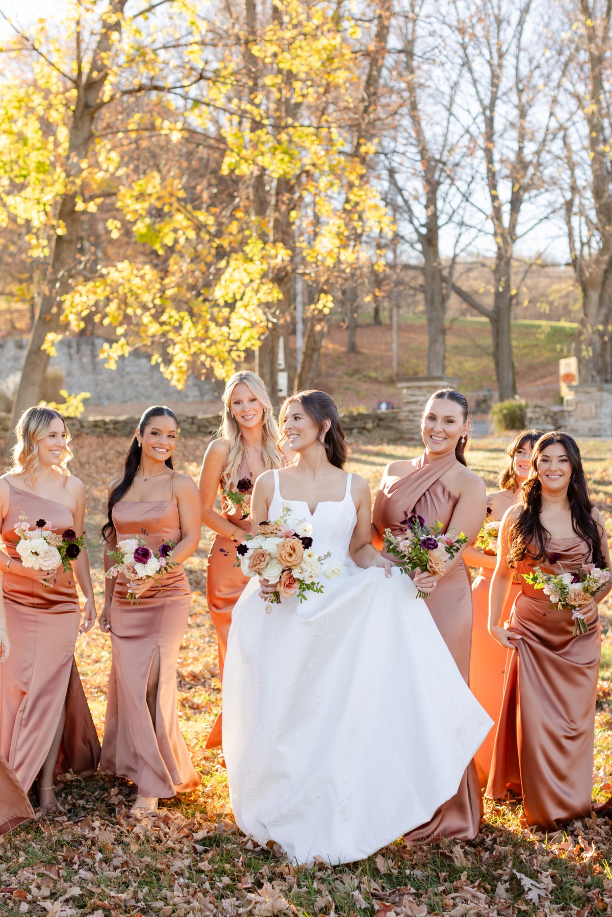 fall bridesmaid dress ideas