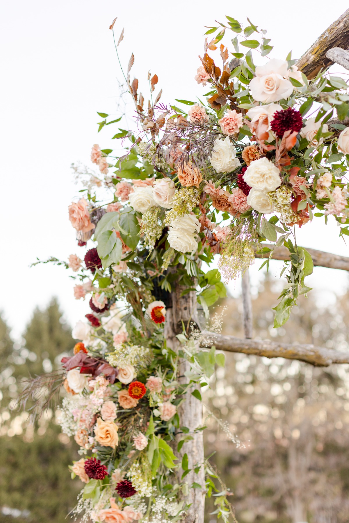 pastel fall florals