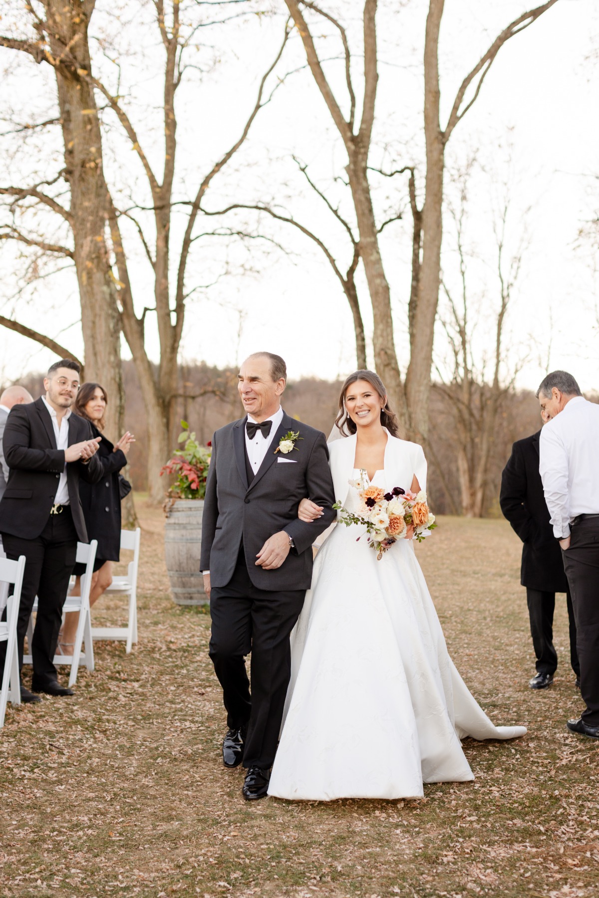 bridal jacket for ceremony