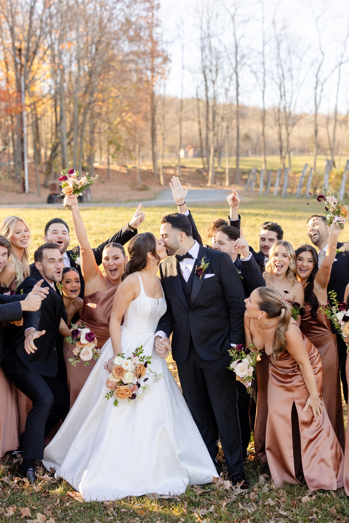 structured a line wedding dress
