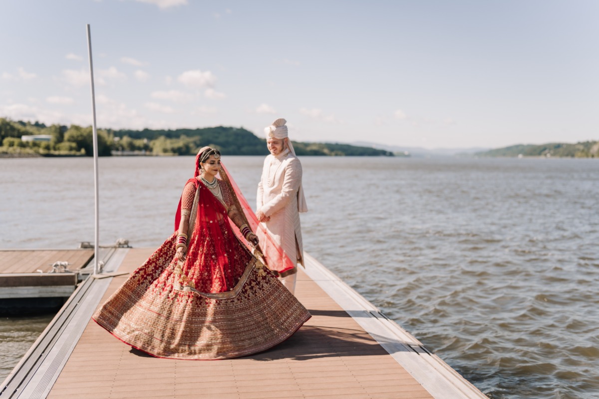 indian wedding on the hudson river