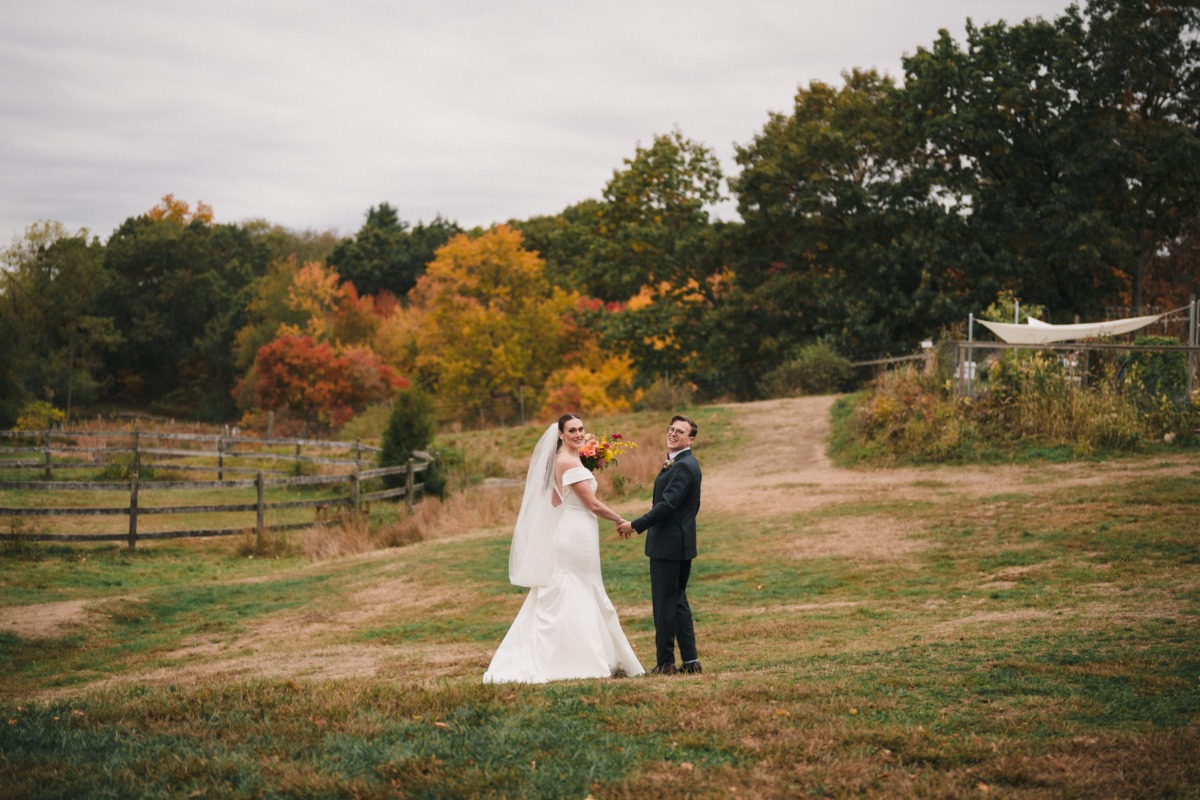 farm wedding in Massachusetts