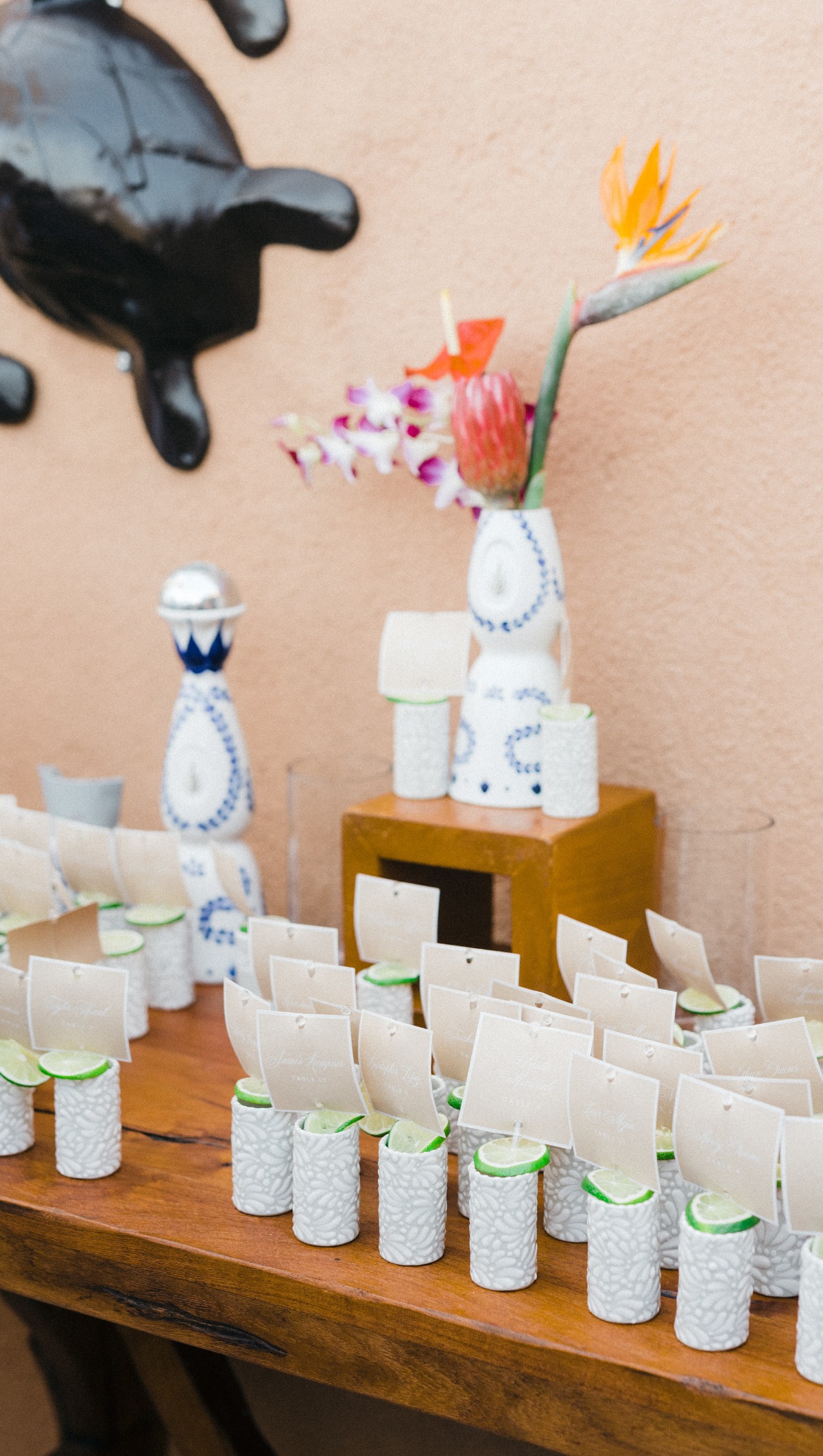 Tequila Escort Cards