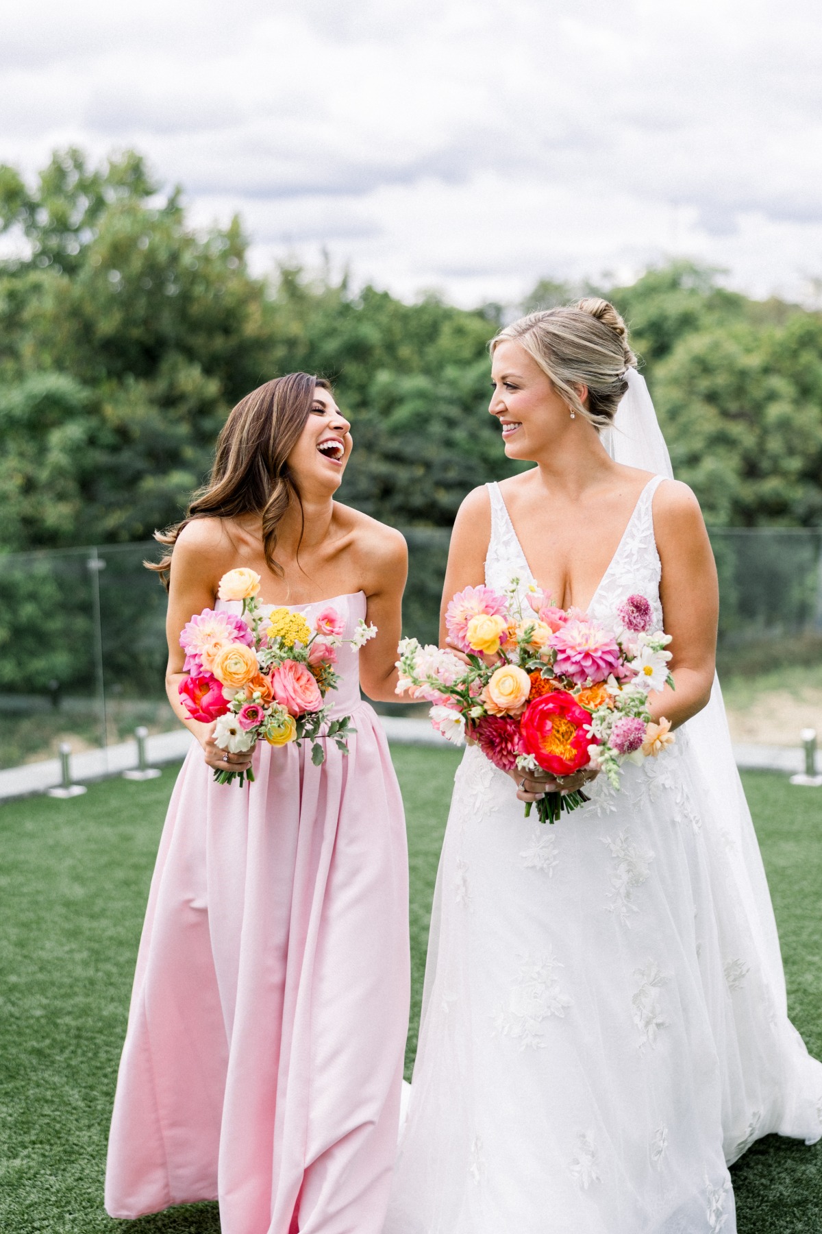 pink bridesmaid dress ideas