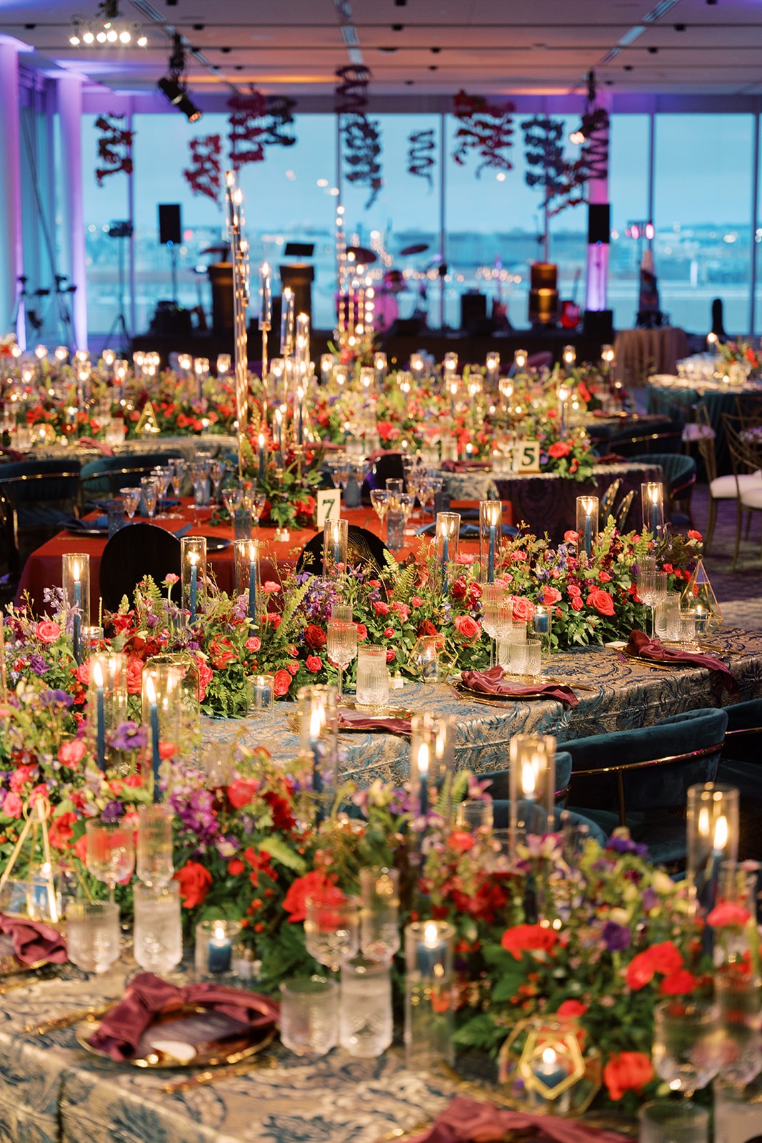 unique wedding reception table designs