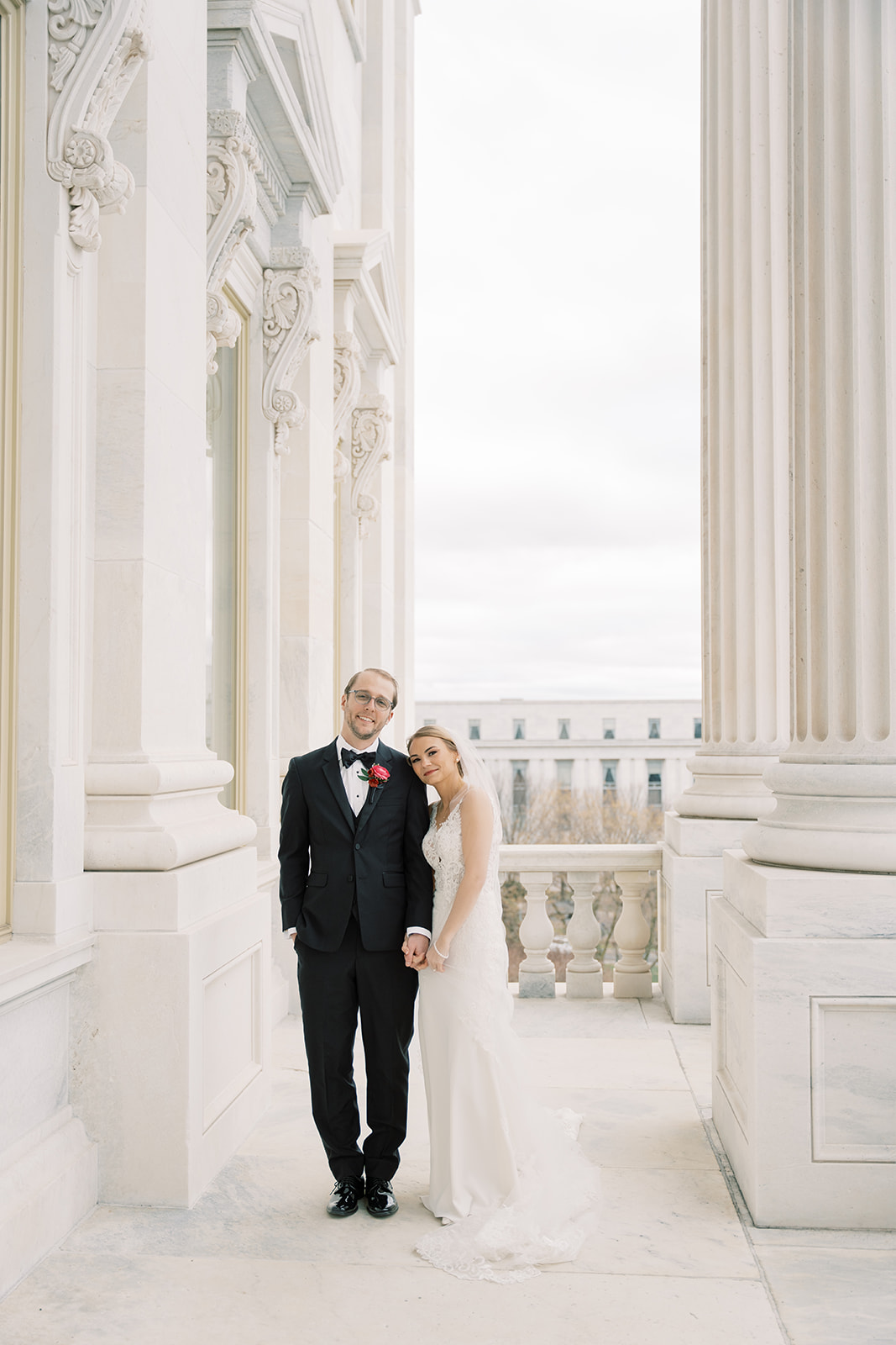 Washington DC landmark wedding portraits