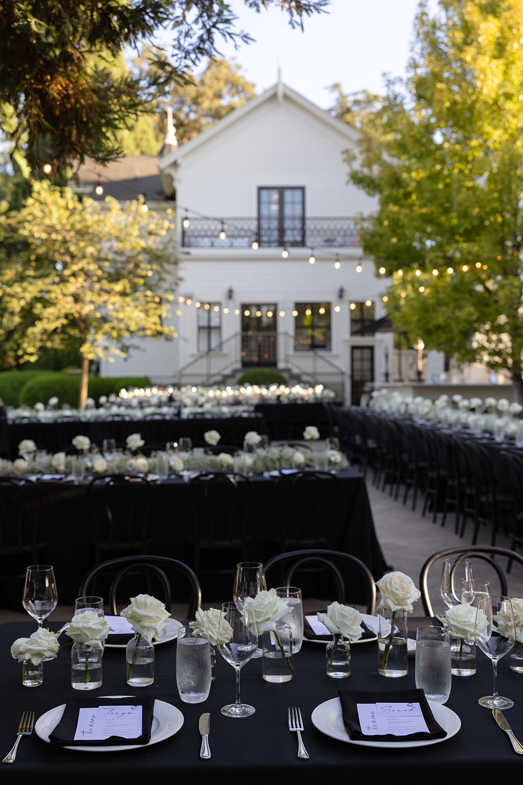 black and white wedding ideas