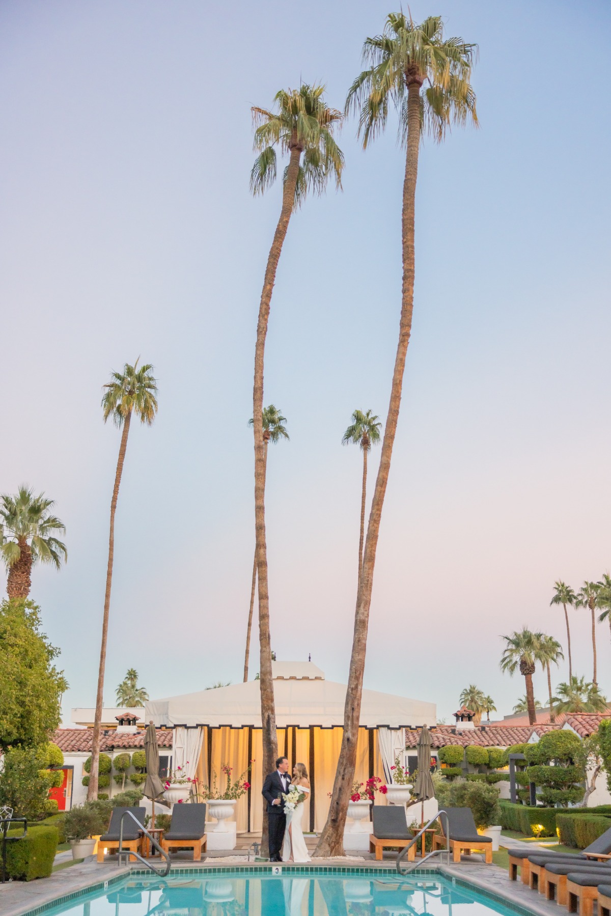 poolside wedding ideas
