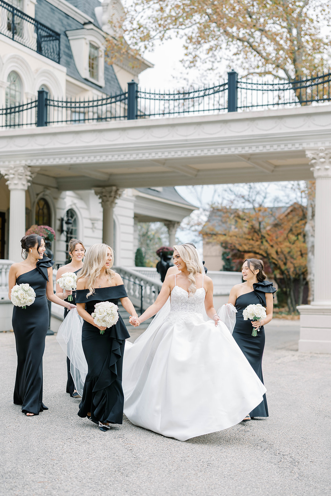 bridesmaid dresses with ruffles