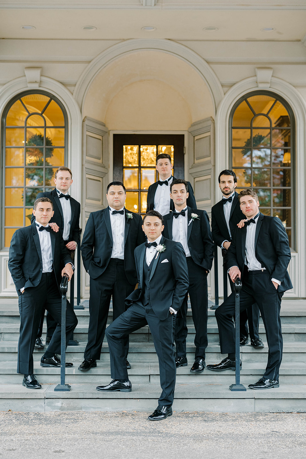 black tuxedo