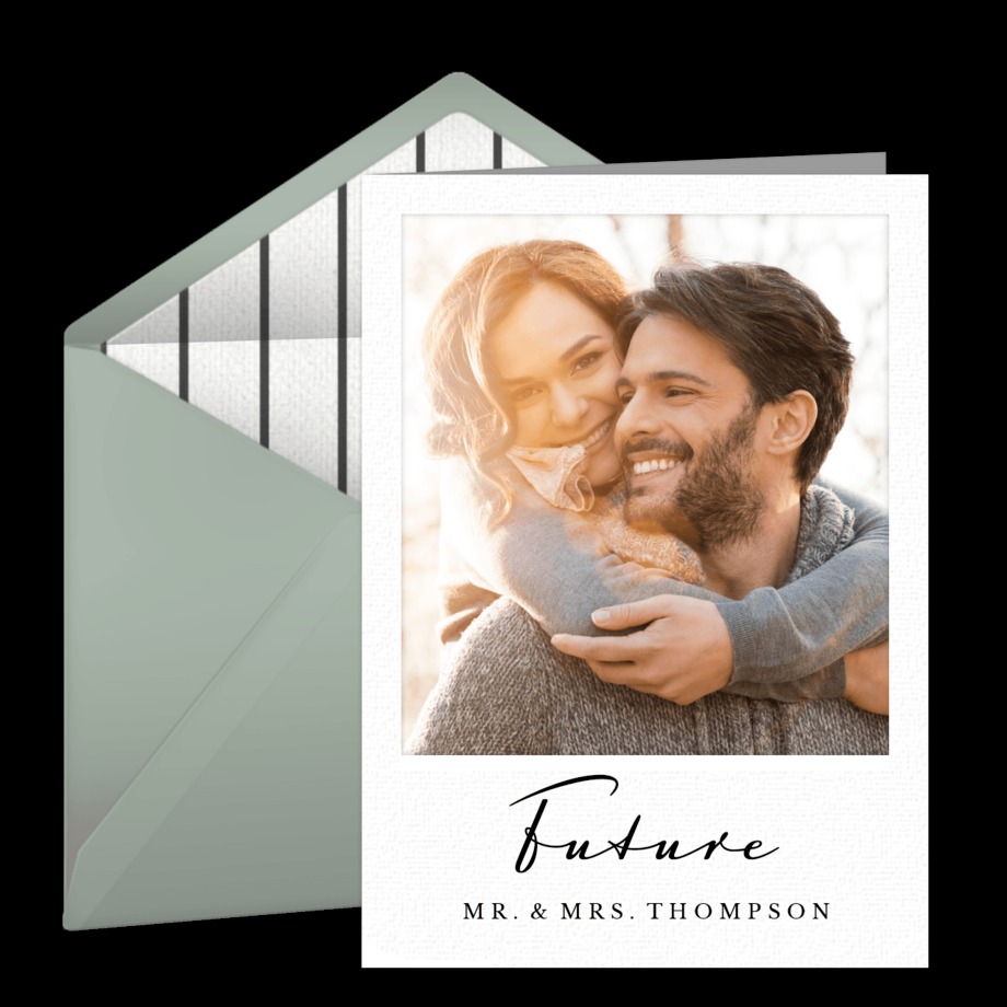 Engagement Announcement - Design - Future Photo