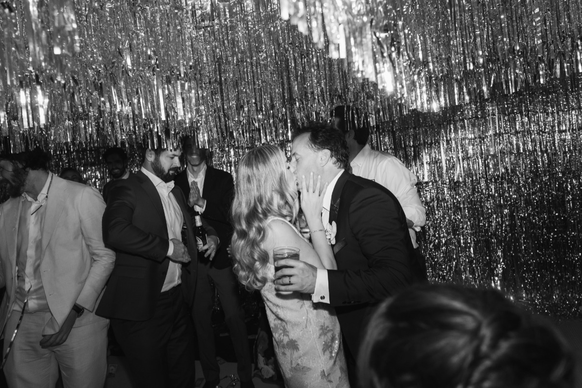 disco dance floor for wedding reception