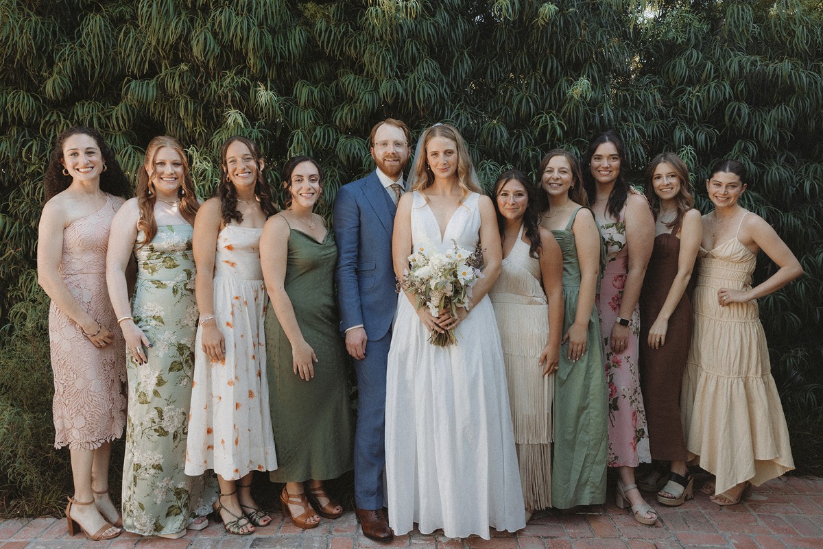 earthy wedding dress code