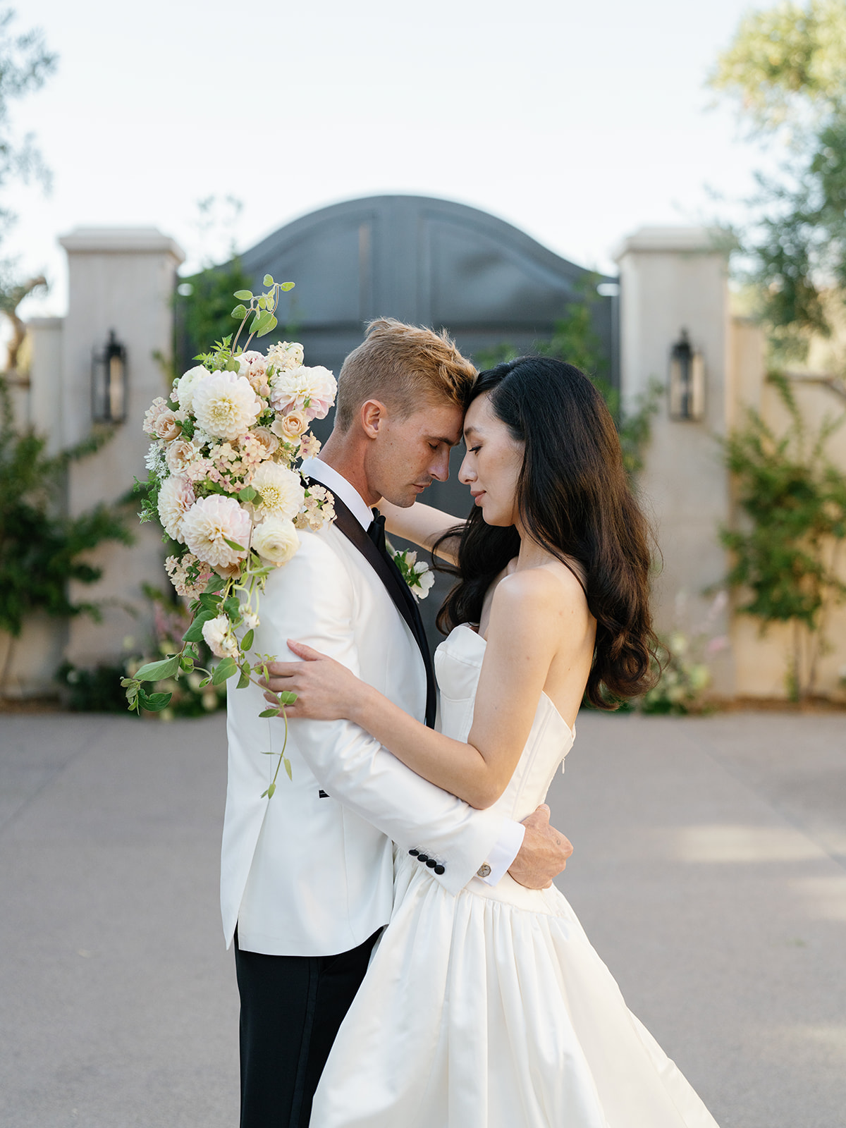 black tie wedding fashion
