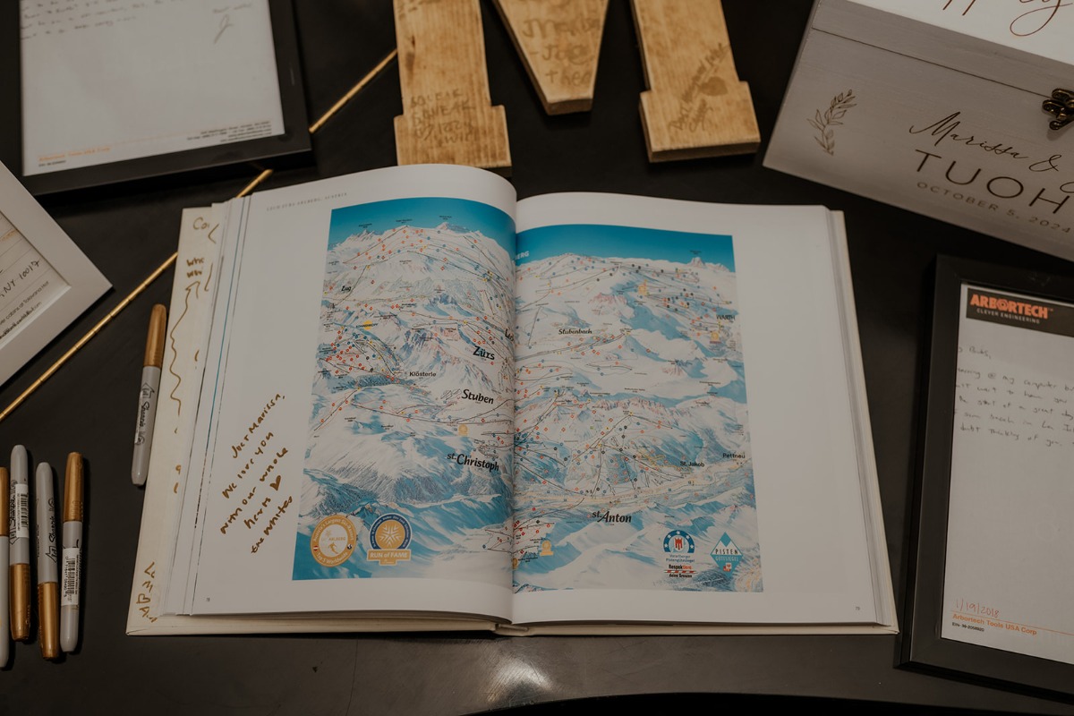 coffee table book guest book for wedding
