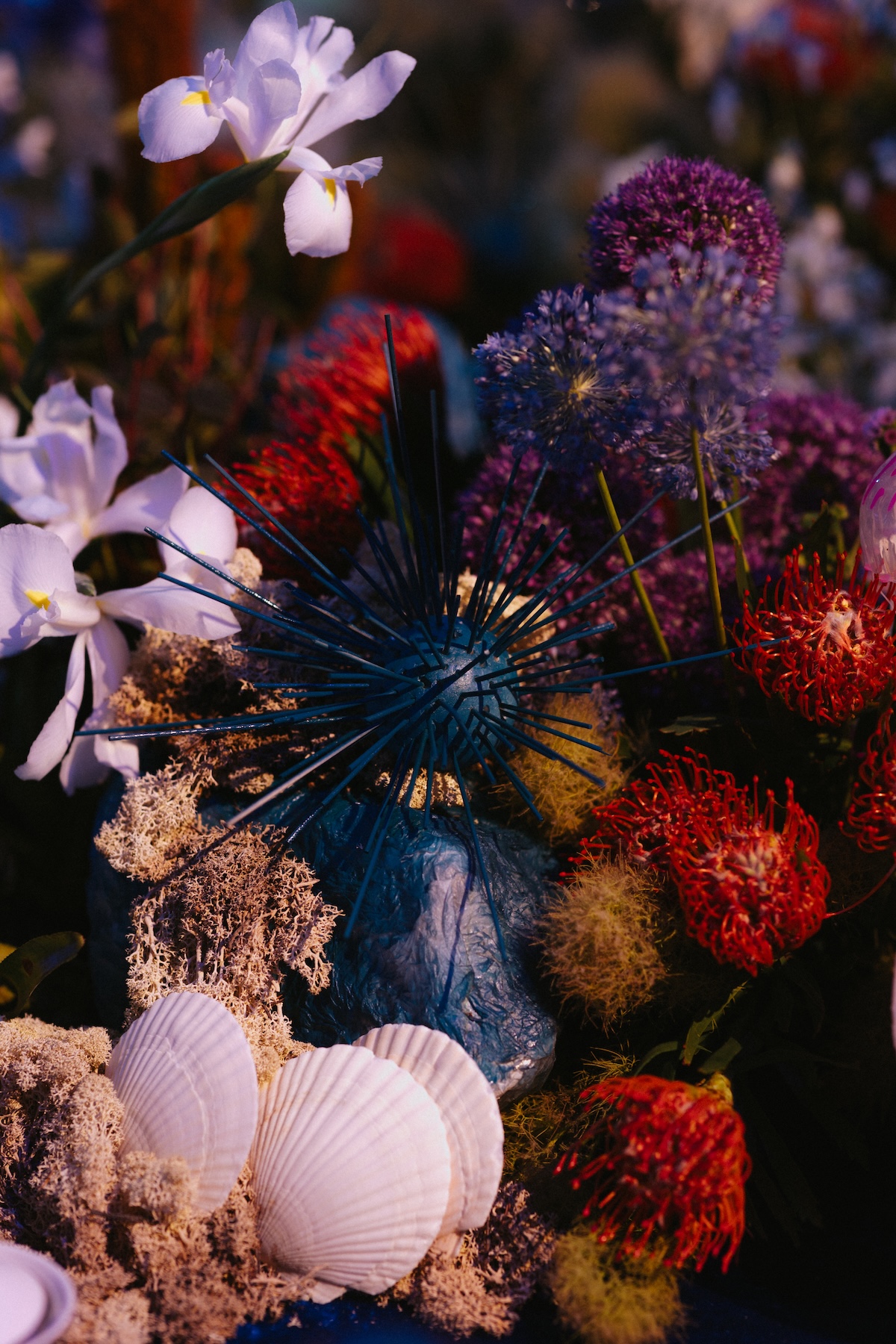 nautical wedding flower ideas