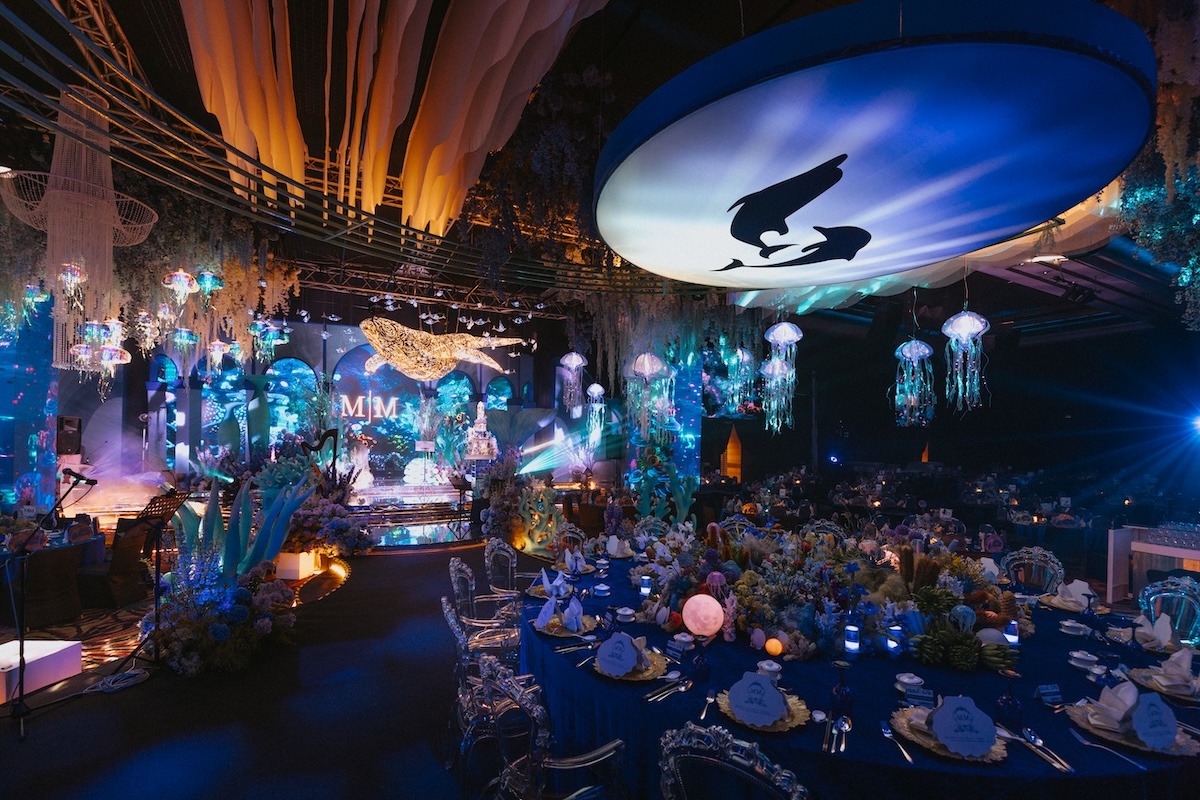wedding light show ideas