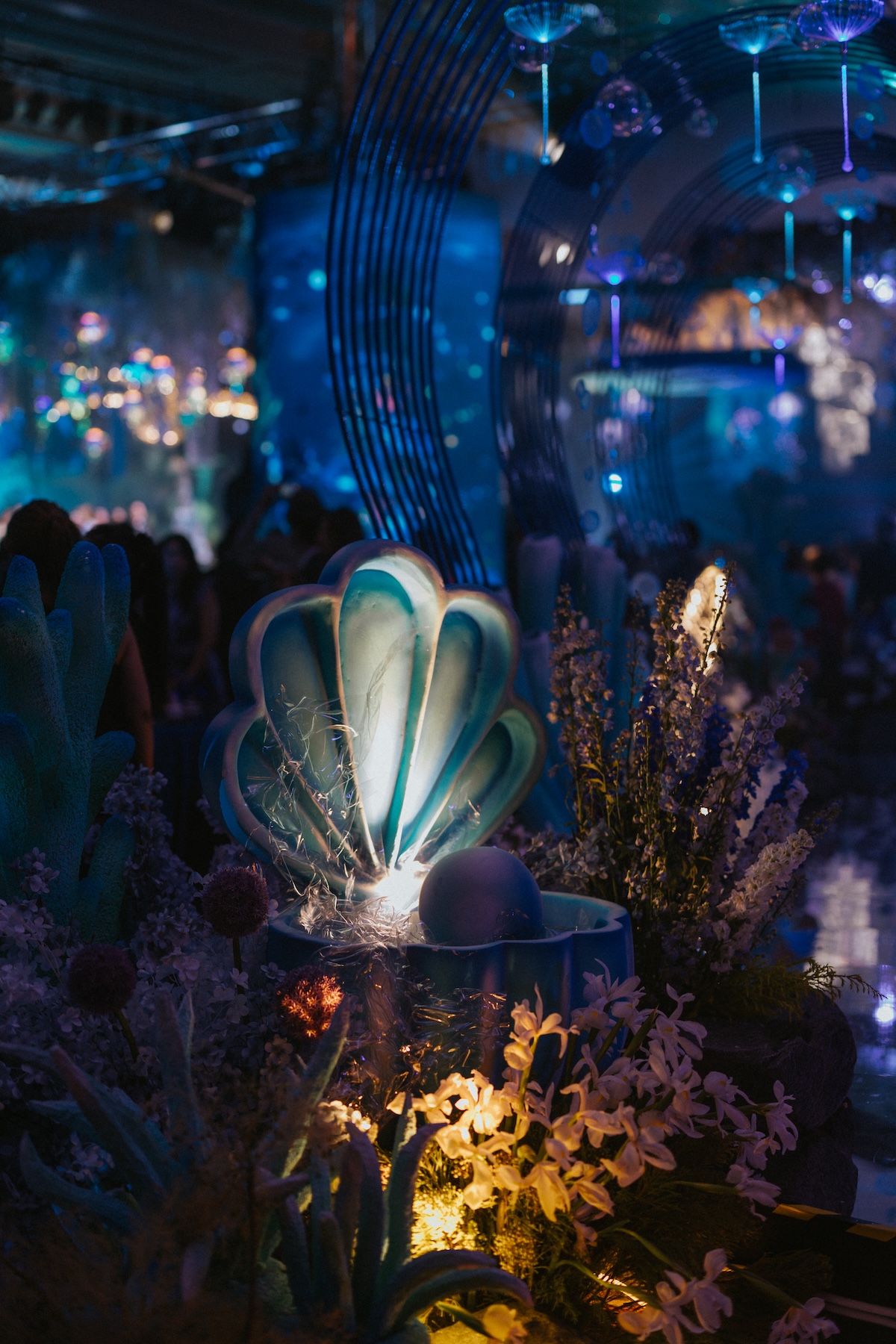mermaid themed wedding
