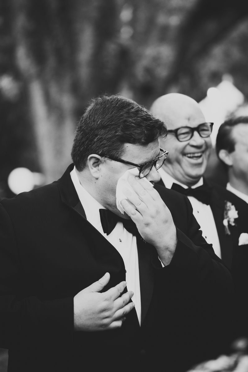 classic black tie wedding
