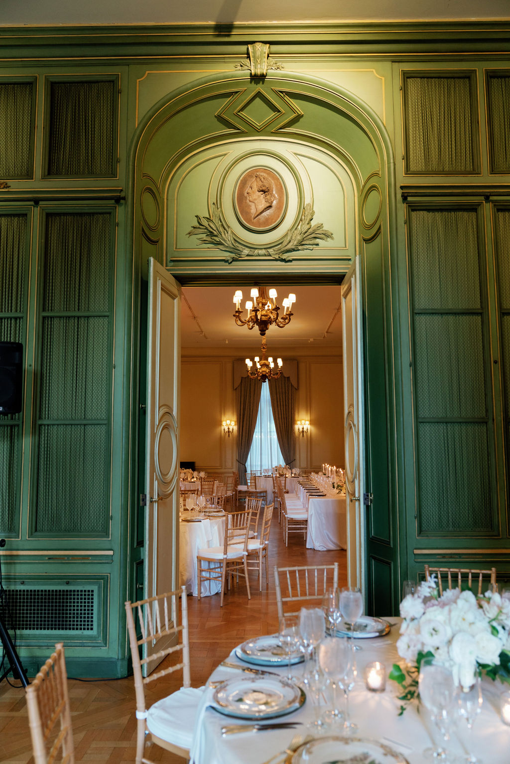sage green wedding venue in washington dc