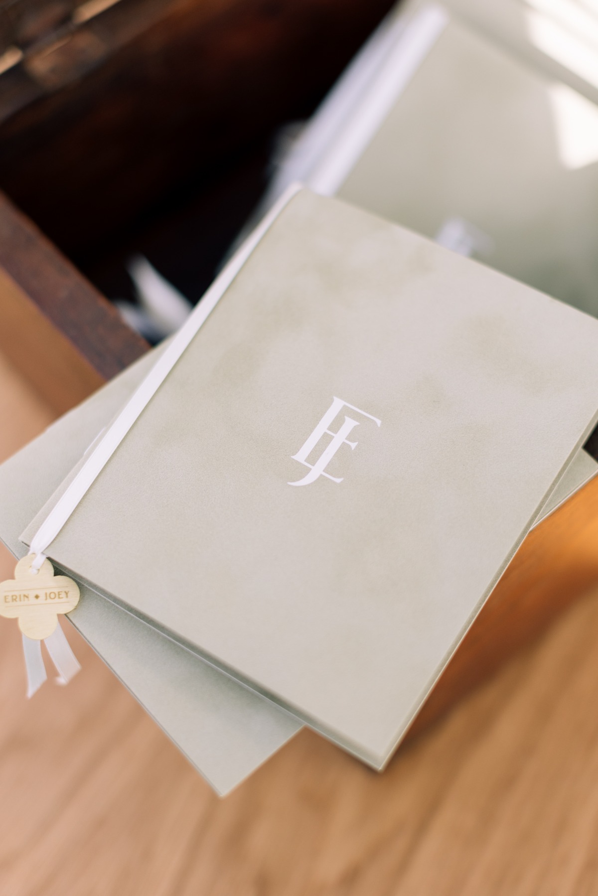sage wedding programs