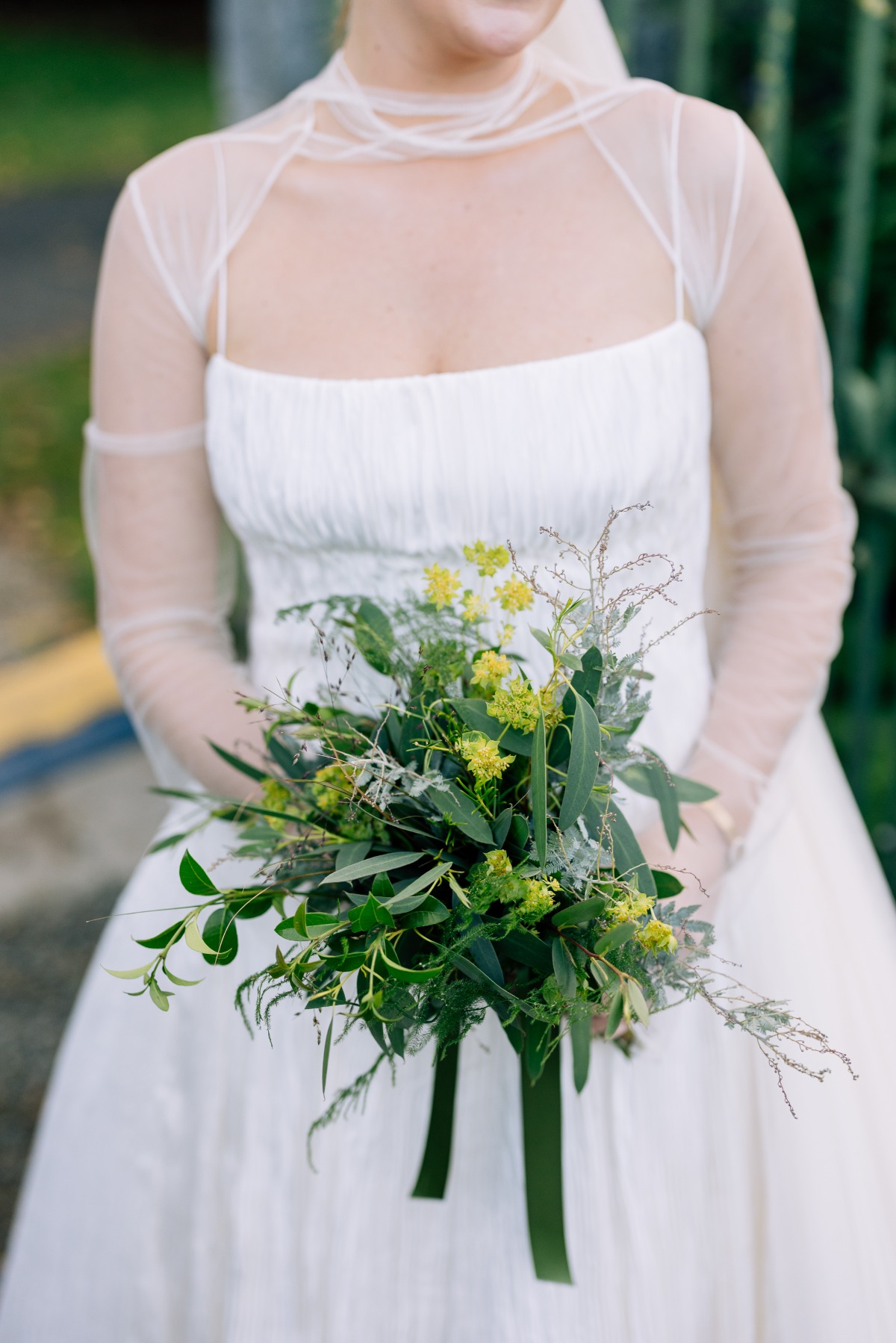 arm covering ideas for brides