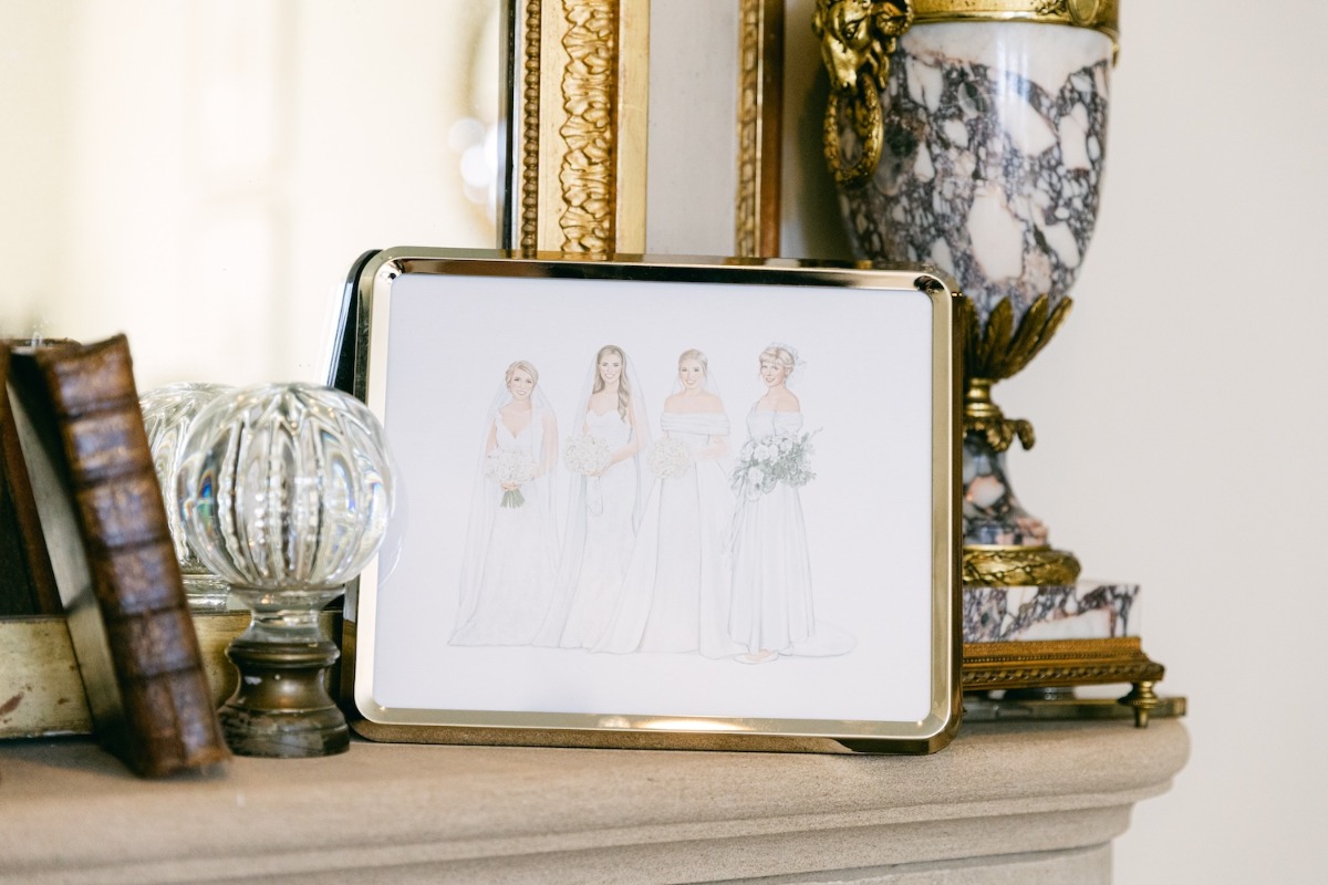 custom gift for the bride