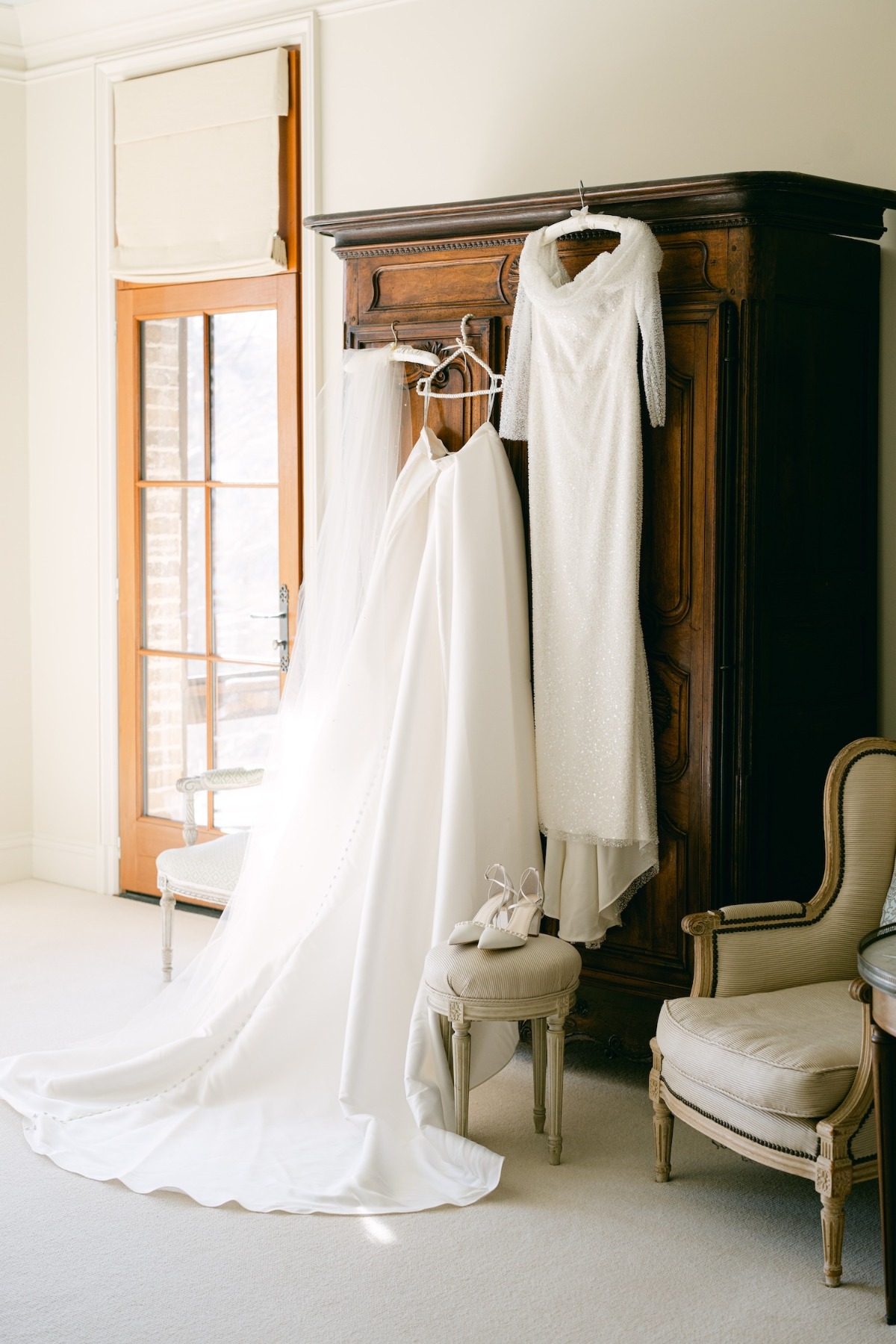 Mikado overskirt