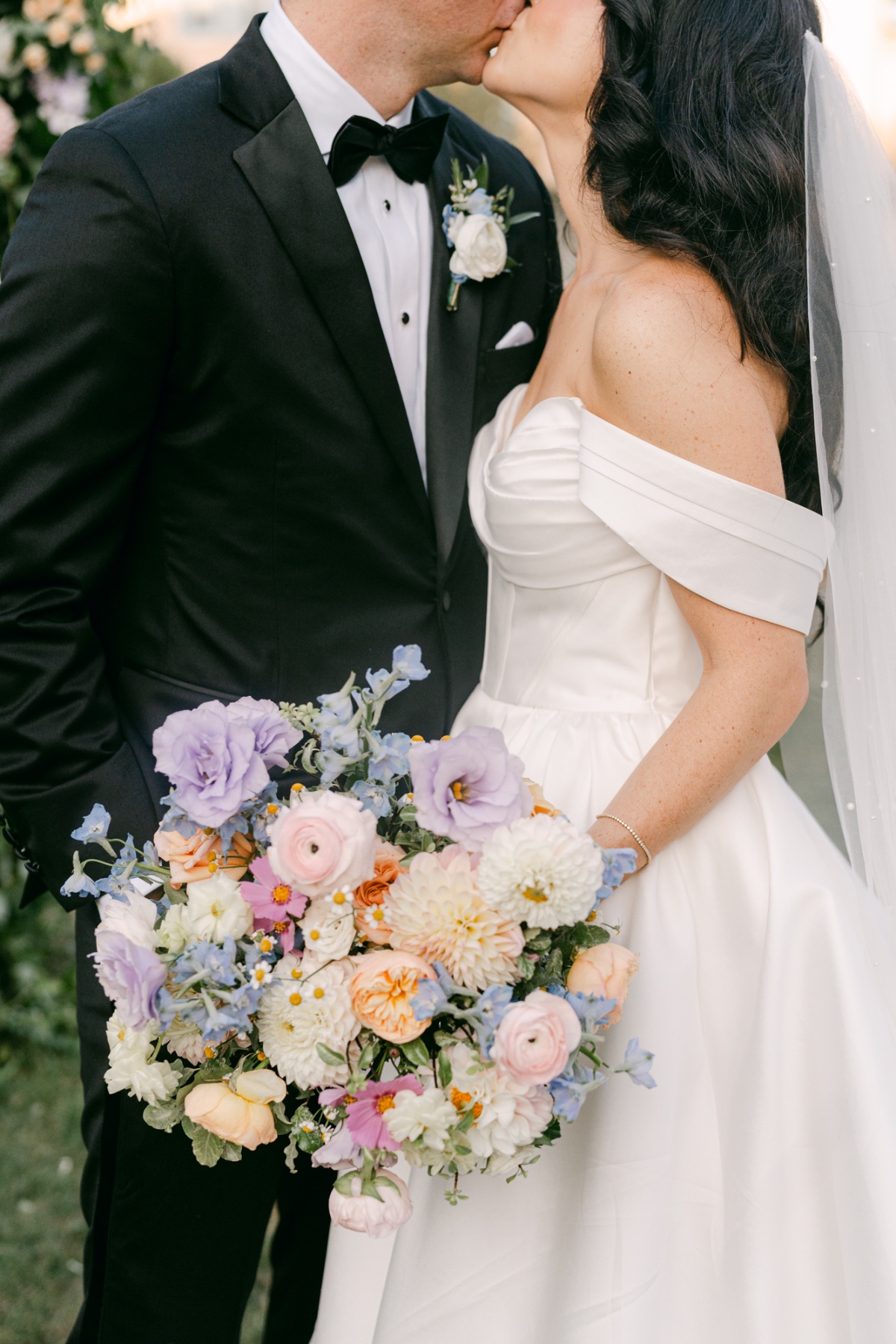 pastel wedding bouquet ideas