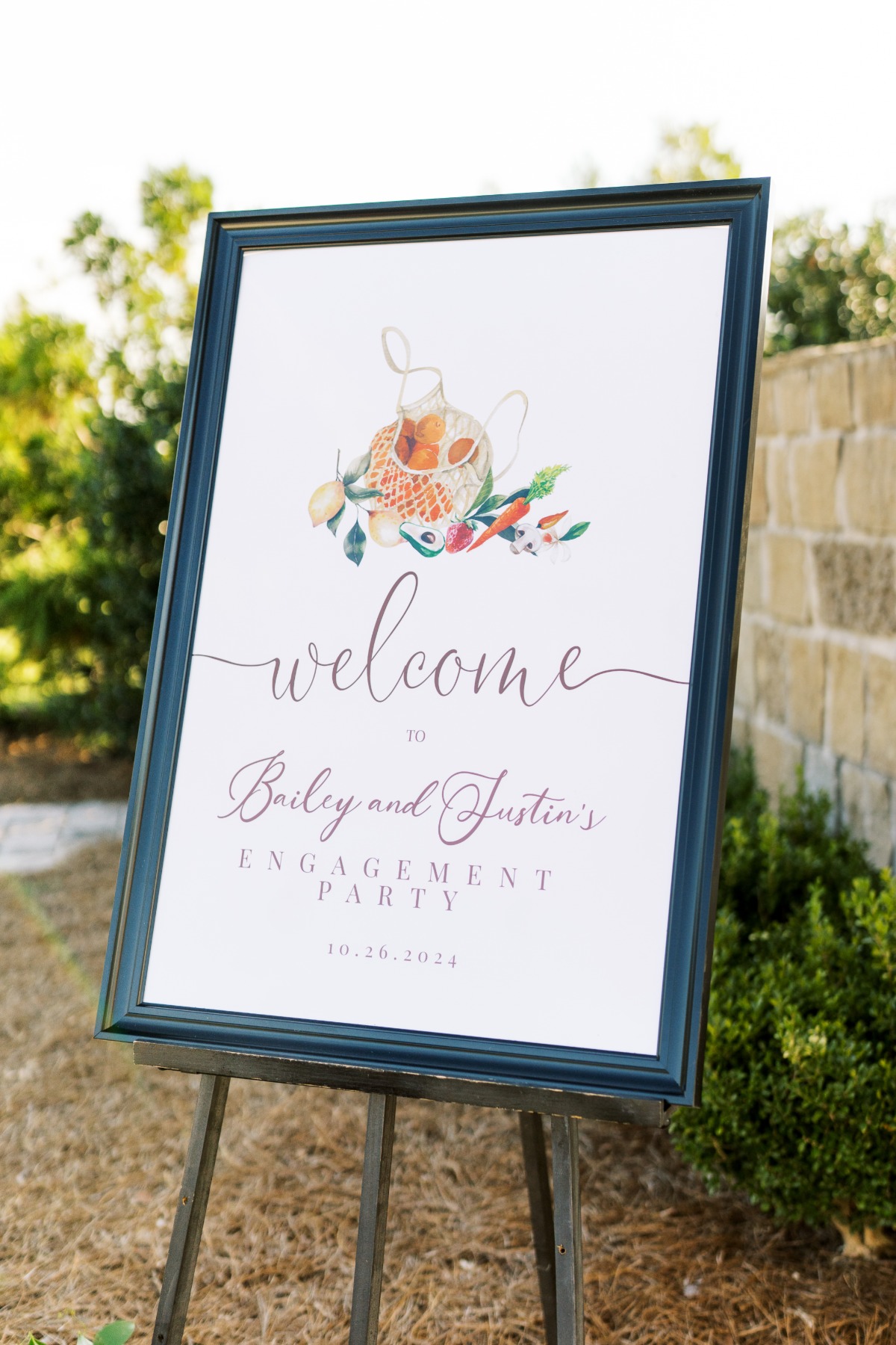 Italian market welcome sign