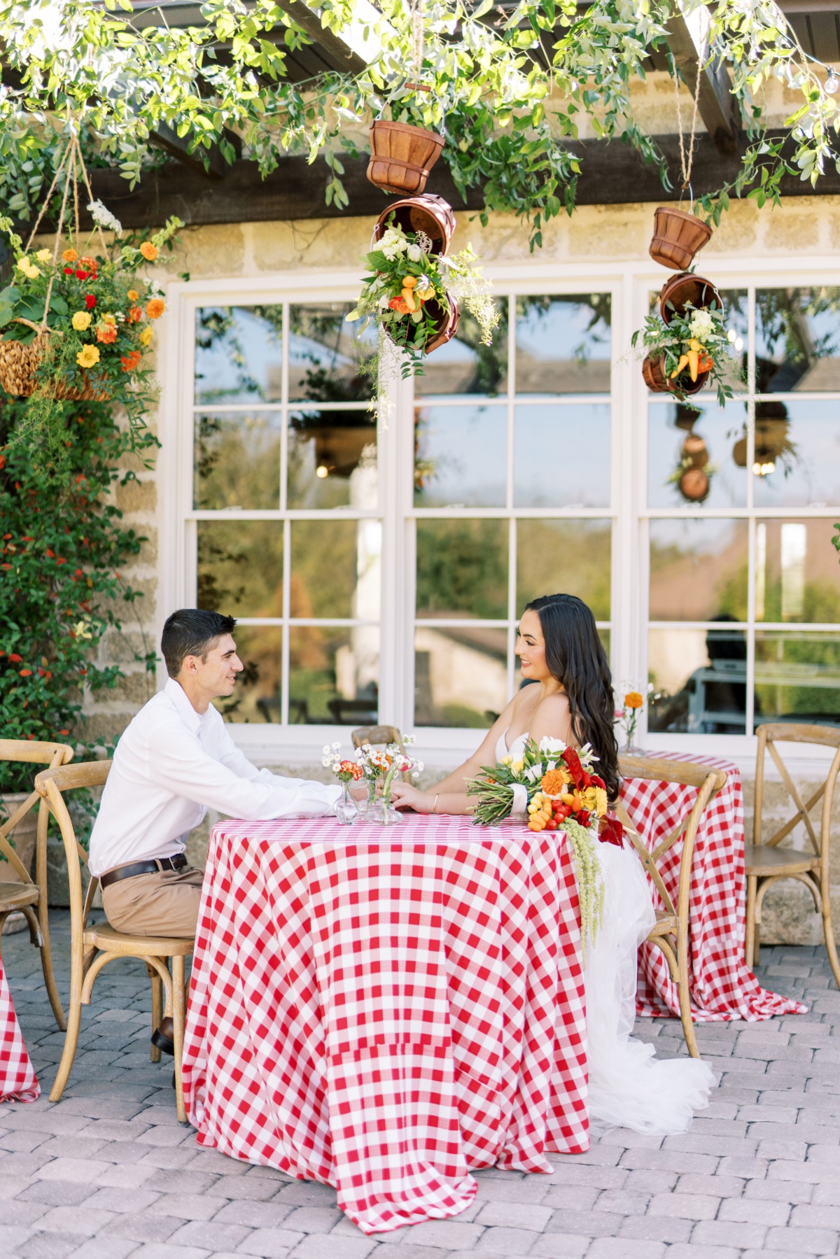 Italian market wedding