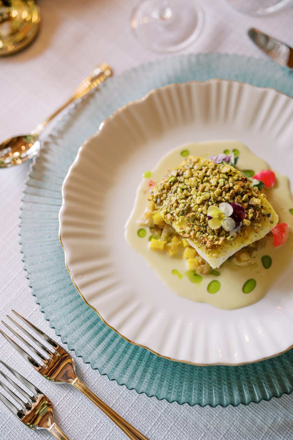 beautiful wedding food