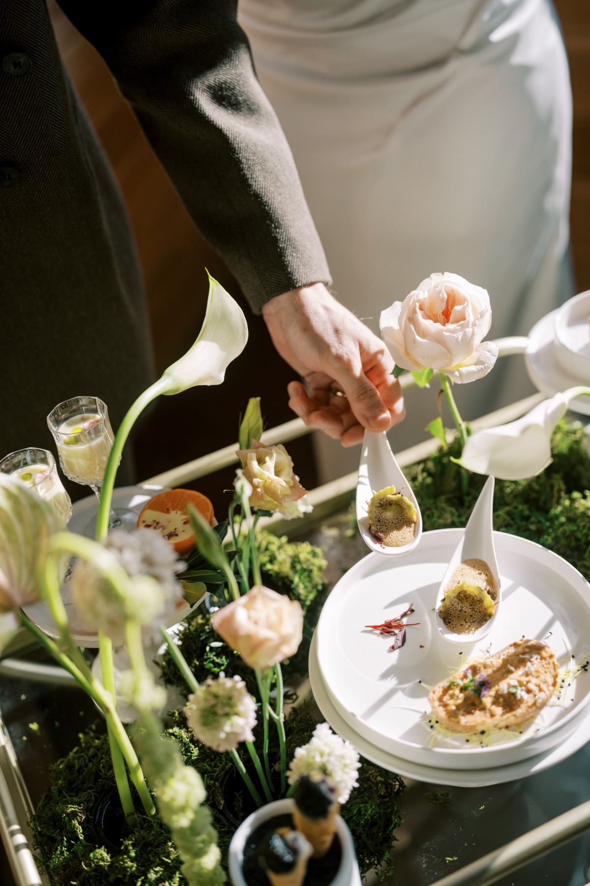 caviar tray for wedding