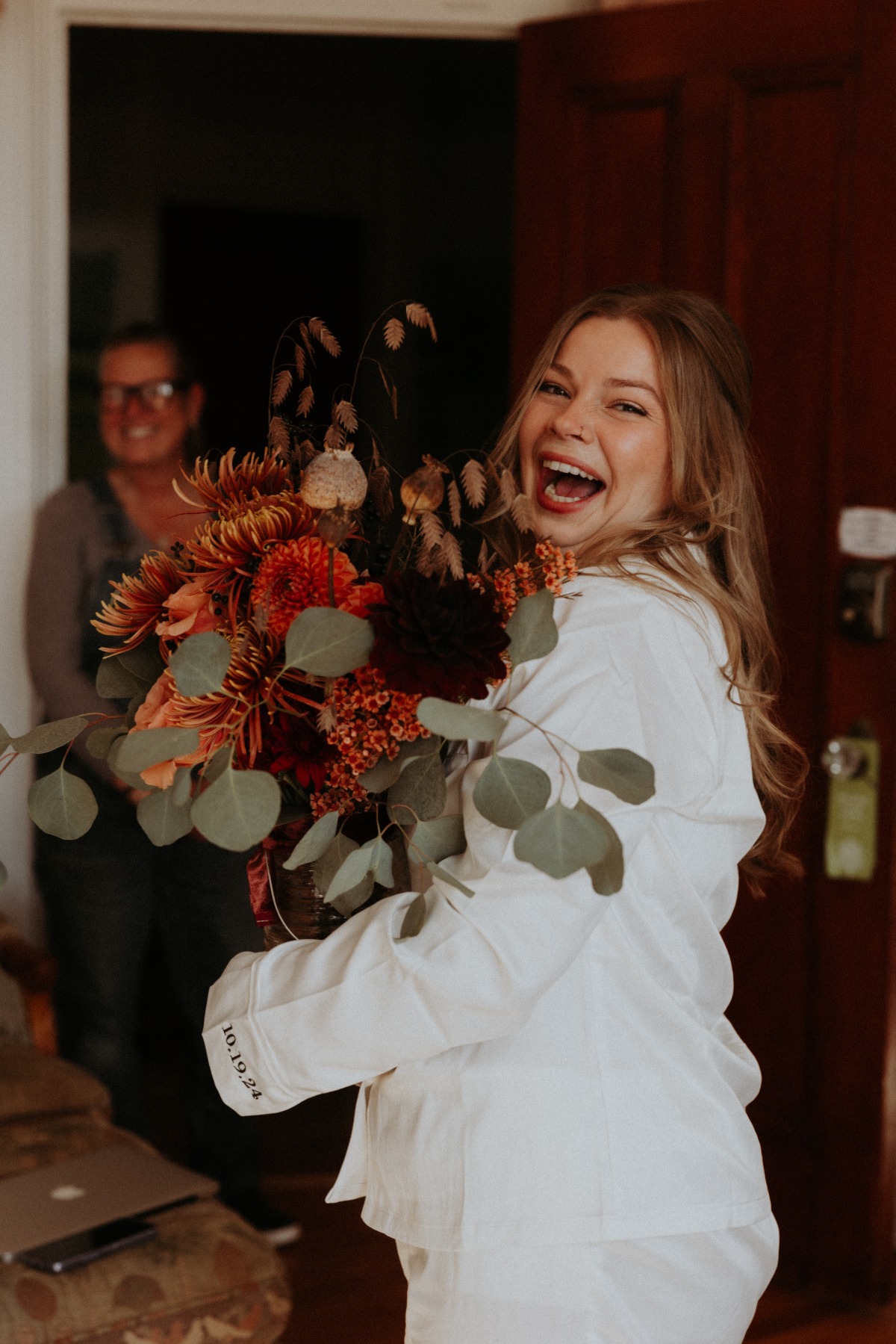 fall bridal bouquet