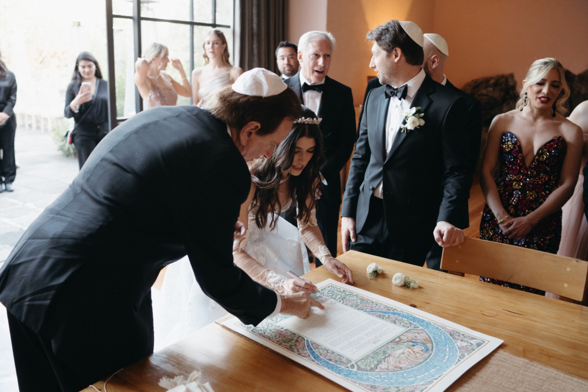 custom ketubah