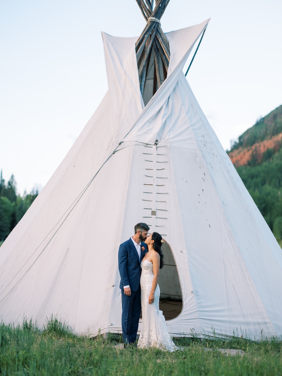 camping wedding inspiration