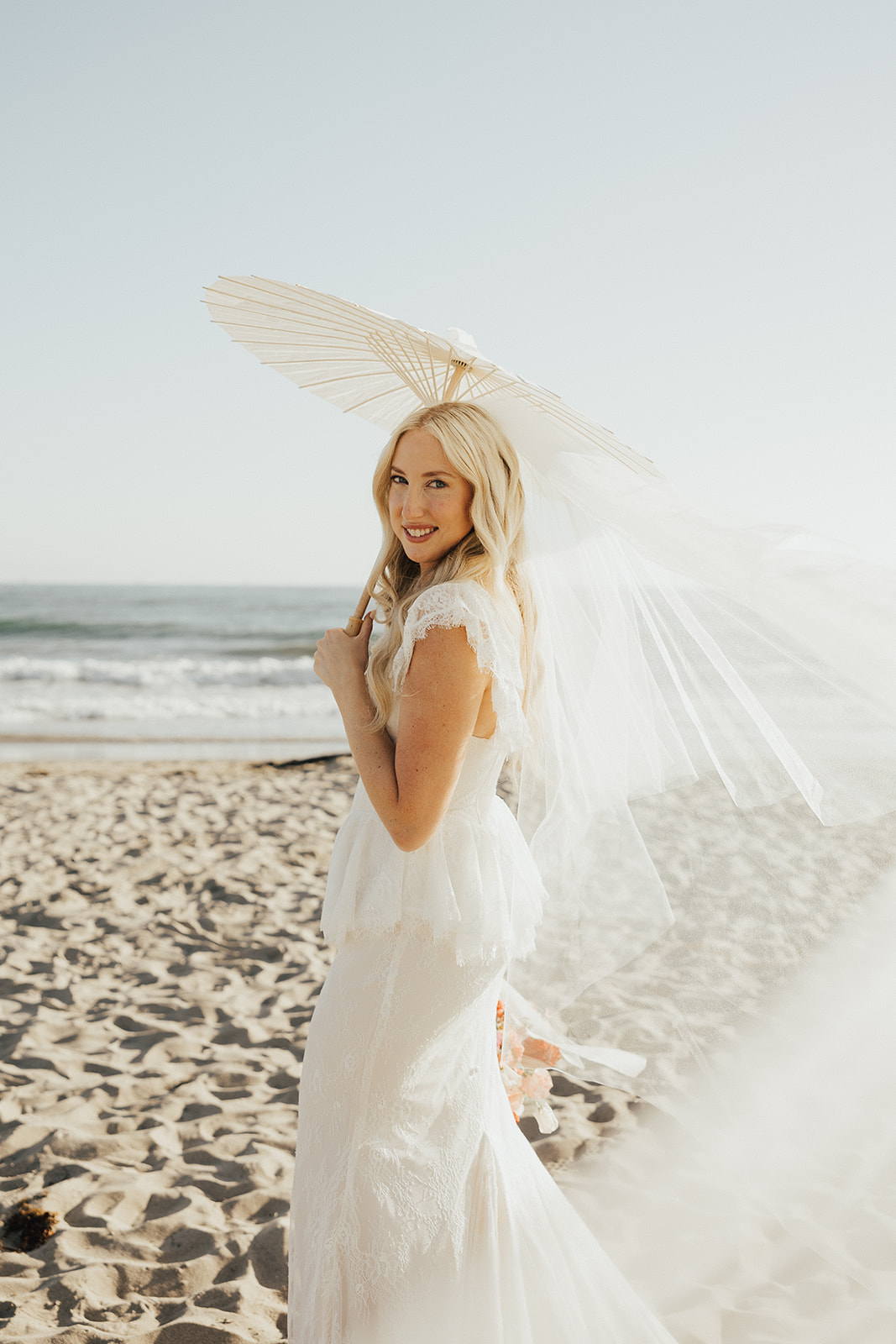 beach bridal portrait ideas
