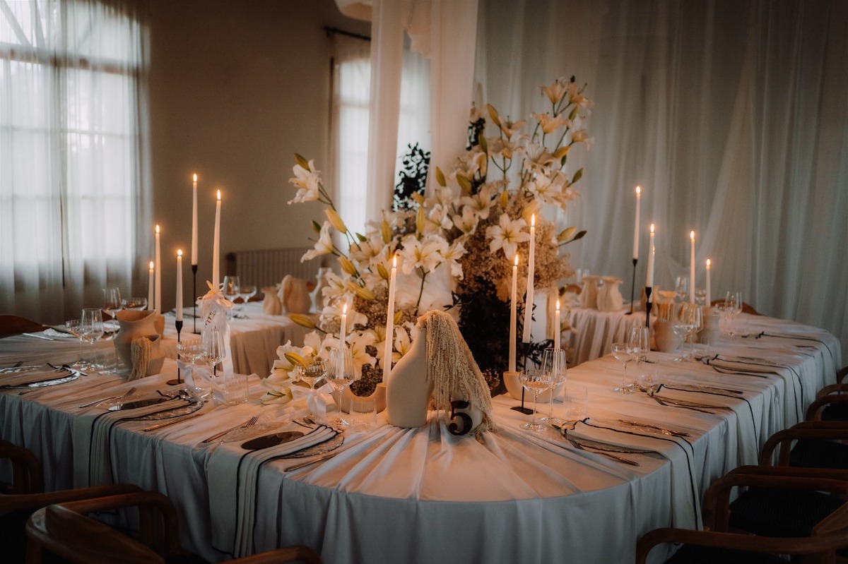 round reception table ideas
