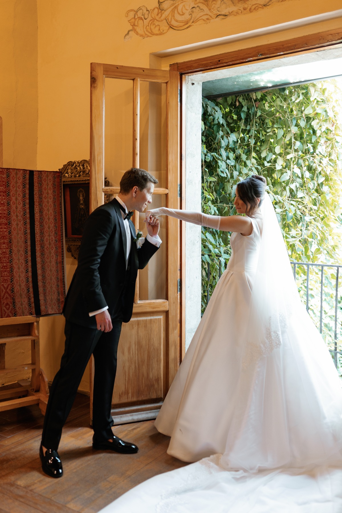 chic wedding updo