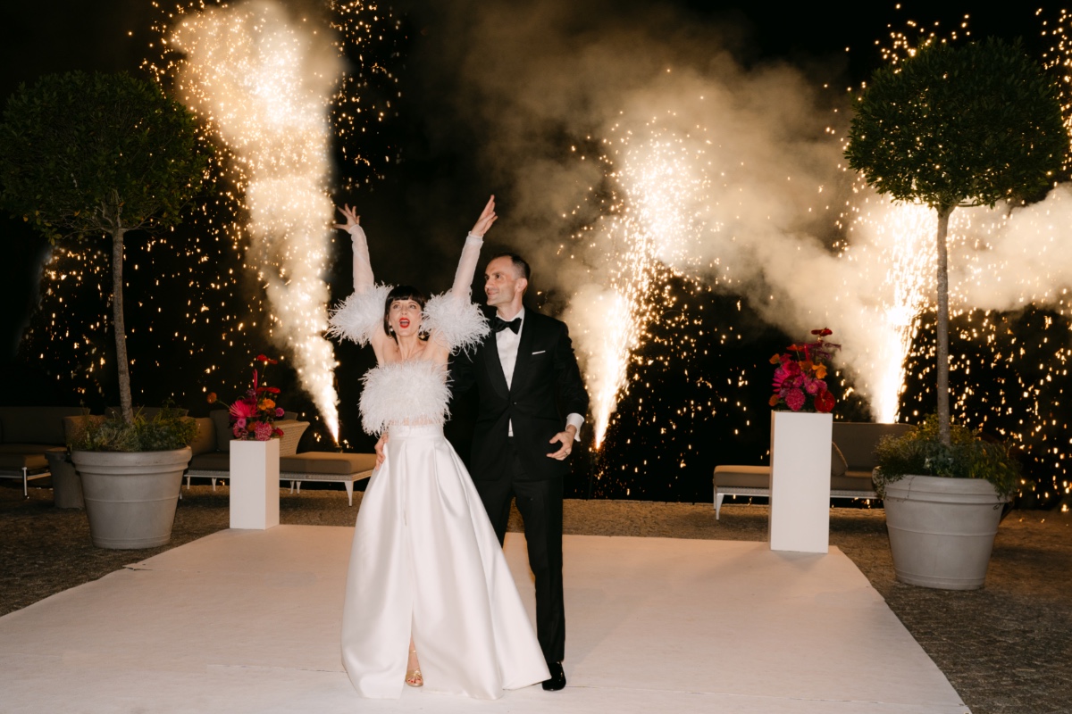 fountain of fireworks first dance