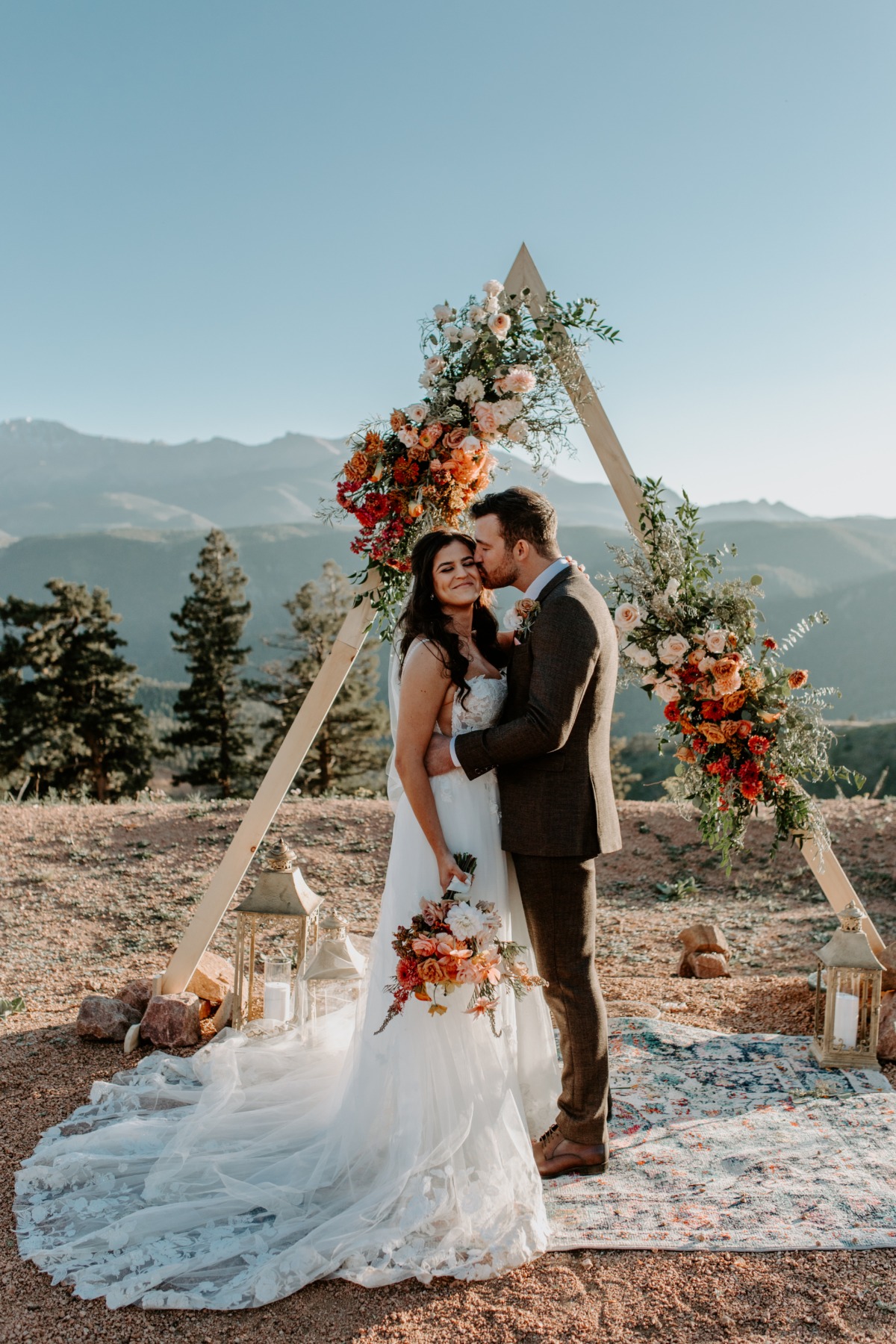 boho floral a-frame 