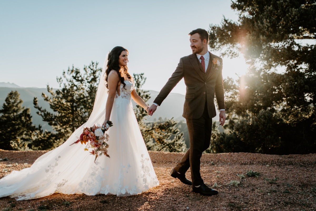 classic strapless wedding dress