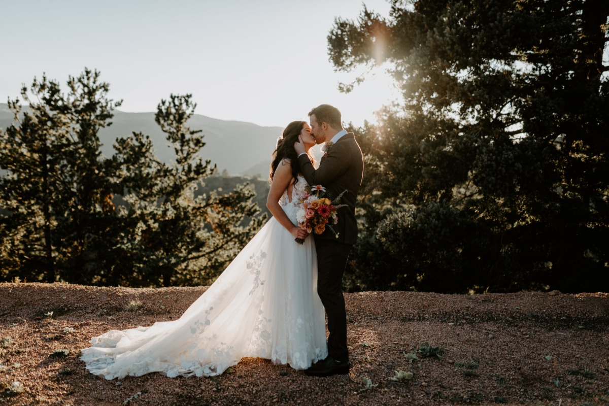 classic Colorado mountain wedding